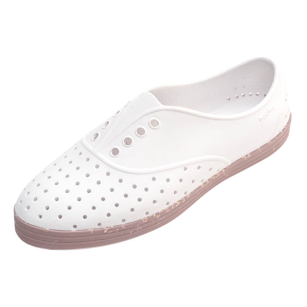 Native รองเท้ากันน้ำผู้หญิง EVA รุ่น Jericho Wanderfoam Shell White/Balos Pink Speckle ราคา ถูกที่สุด โปรบีเคเค