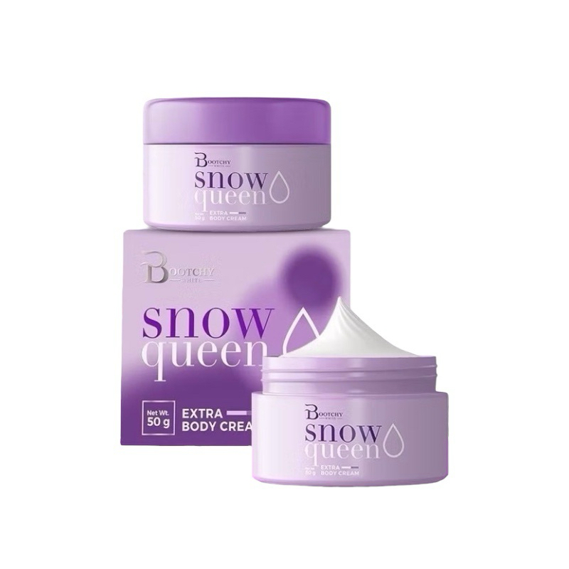[มีบัตรตัวแทน แท้ ไลฟ์ลด50%]ครีมบูทชี่ไวท์ Bootchy White Snow  รอยแตกลาย รักแร้ขาหนีบคอดำ ลดกลิ่นตัว