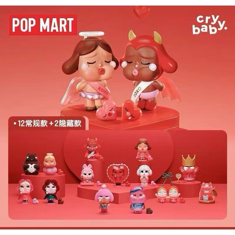 [พร้อมส่ง ใช้โค้ดลดได้] NEW CRYBABY Crying For Love Series Figures