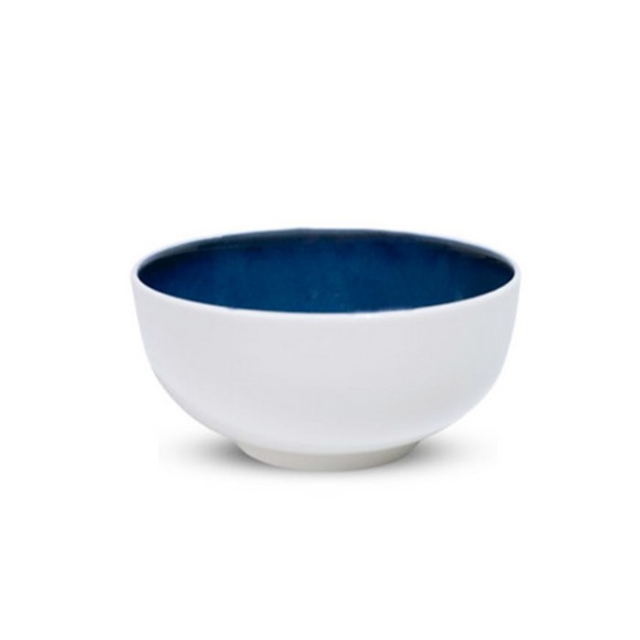 ถ้วย Porcelain Mirage ขนาด 14.5 cm. - แบรนด์ Don Bellin : Mirage Noodle Bowl สีขาว / ดำ - น้ำเงิน