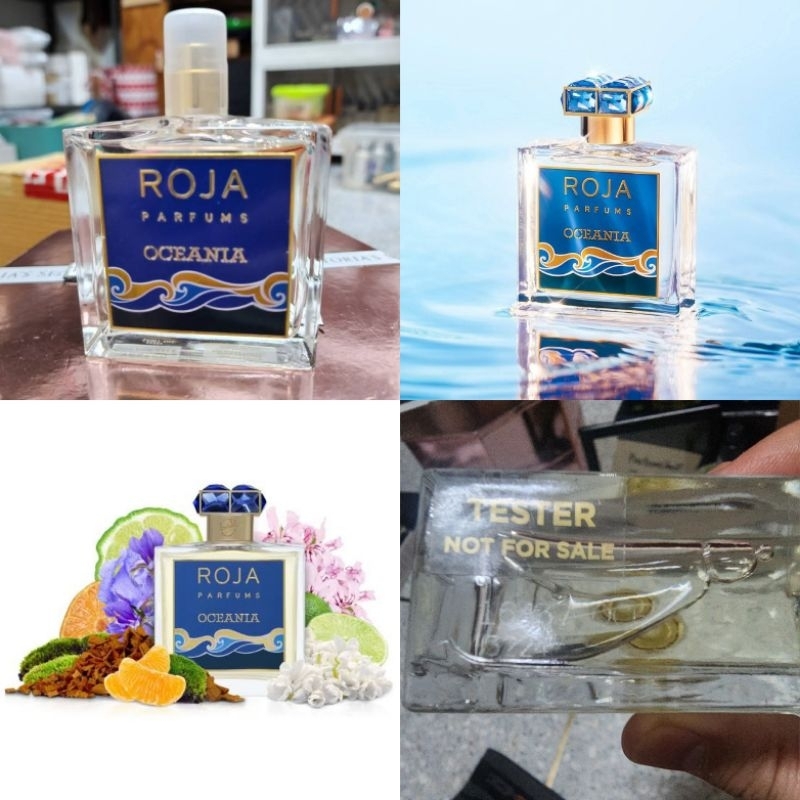 เทสเตอร์ Roja Oceania eau de parfum 100ml Batch 16437 [ 330 ER] [ Nobox with plastic cap]