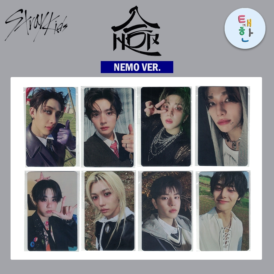 ✅พร้อมส่ง [Stray Kids] เฉพาะ PHOTOCARD JYP SHOP อัลบั้ม อัลบั้ม Stray Kids "合 (HOP)" ALBUM (NEMO ver