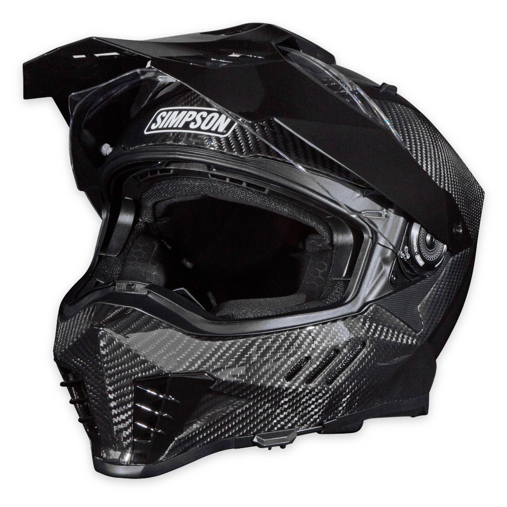 หมวกกันน็อก Simpson Xcursion Bandit Carbon By Life and Kustom