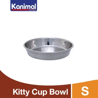 Kanimal Kitty Cup Bowl ชามอาหาร ชามน้ำ ชามสแตนเลส (Size S / Size M)