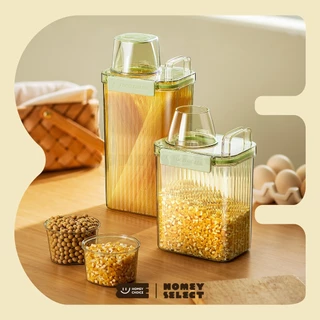 HomeyChoice โหลพลาสติกสำหรับใส่อาหาร Food Grade ปลอดภัย รุ่น 8080 , 8081 มี 2 ขนาด
