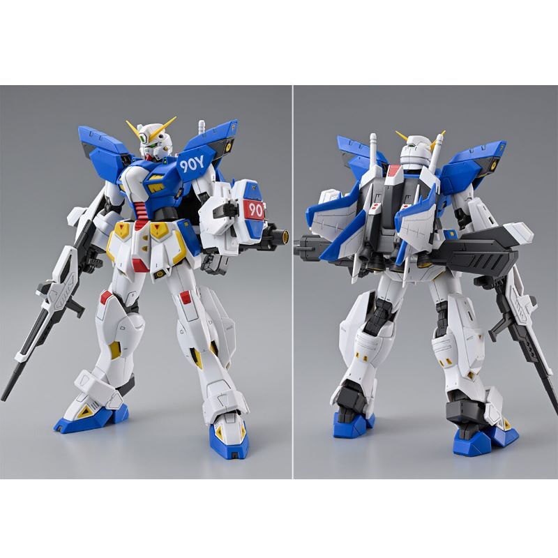 (พร้อมส่ง) MG 1/100 F90III-Y Cluster Gundam