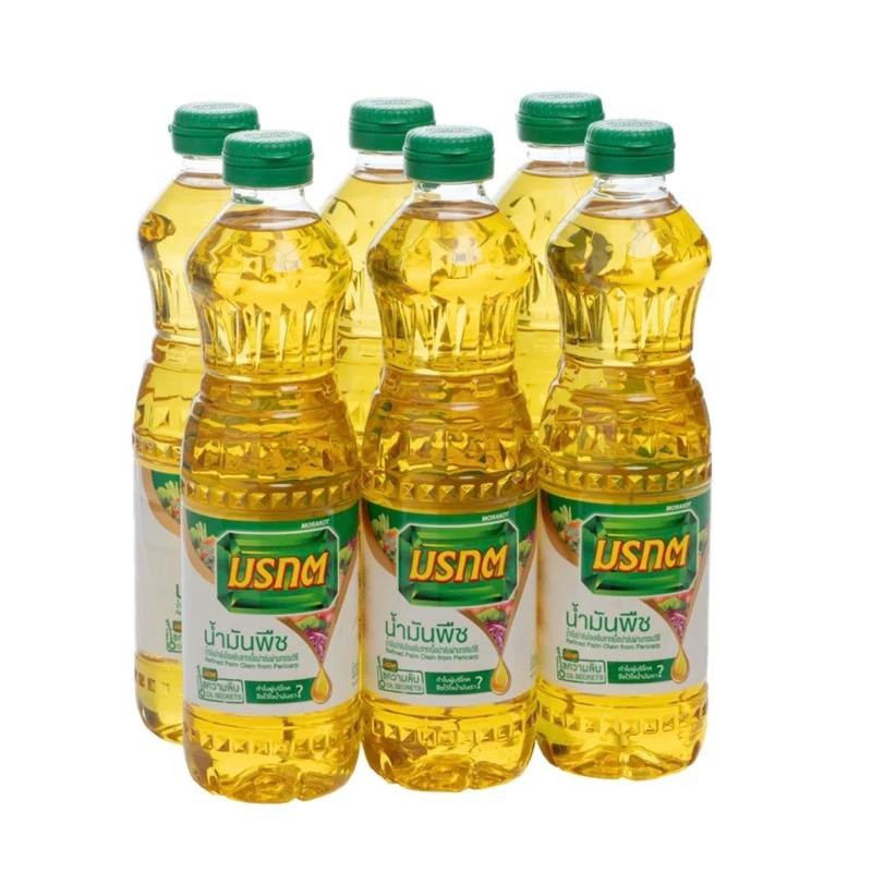 (พร้อมส่ง) มรกต น้ำมันปาล์ม น้ำมันพืช 500 มล. X 6 ขวด สินค้าคุณภาพ ส่งตรงจากโรงงาน thumbnail 4