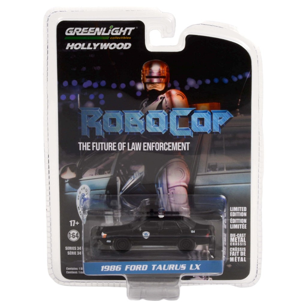 Greenlight | 1986 Ford Taurus LX (ROBOCOP) ตำรวจเหล็ก สเกล 1:64 44940 ราคา ถูกที่สุด ดีลบีเคเค