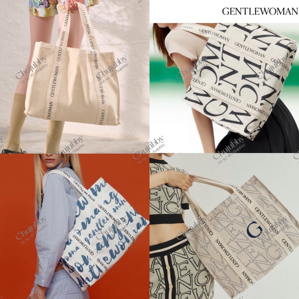 CHUJUBBY [ใช้โค้ด20%]🔥(แถมถุงกระดาษแบรน)  กระเป๋า Box tote bag GENTLEWOMAN