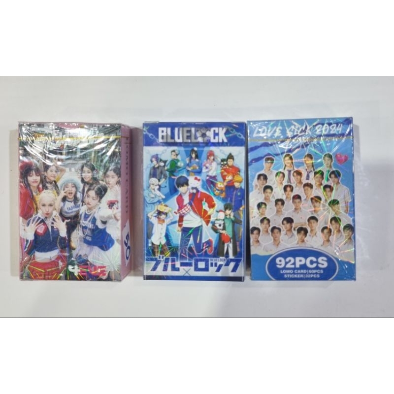 โลโม่การ์ดนักร้องวงดังมีหลายแบบขายแยกแบบสุ่มคะ