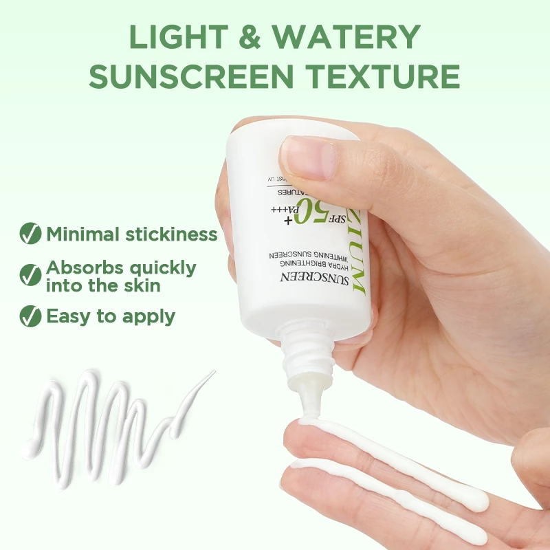 PAZIUM ครีมกันแดด Sunscreen SPF50+ PA+++ กันน้ำ บางเบา ซึมไว 25ML thumbnail 8