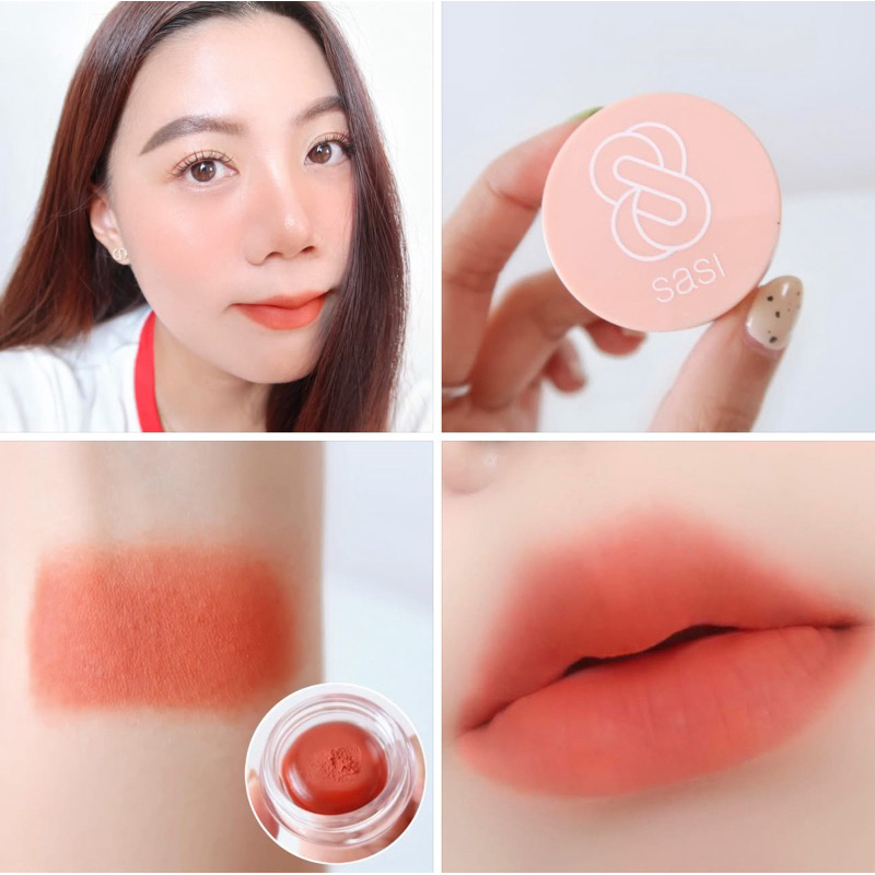 [ใหม่] sasi ศศิ คัดเดิ้ล จอย เบลอร์ พุดดิ้ง ลิป sasi Cuddle Joy Blur Pudding Lip 4g.