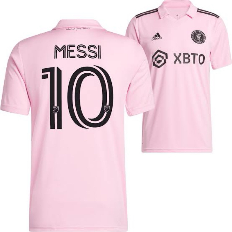 Inter Miami Adult 2024 Home  Jersey Player w/ Messi Nameset