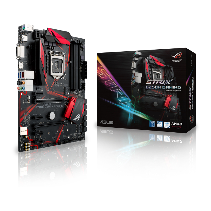 MAINBOARD (เมนบอร์ด) 1151 ASUS ROG STRIX B250H GAMING พร้อมส่ง
