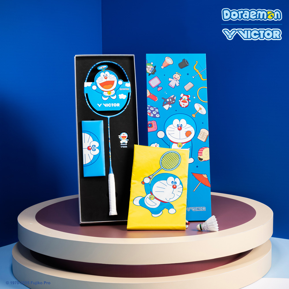 ไม้แบดมินตัน VICTOR รุ่นVICTOR x DORAEMON DX-DRM-GB