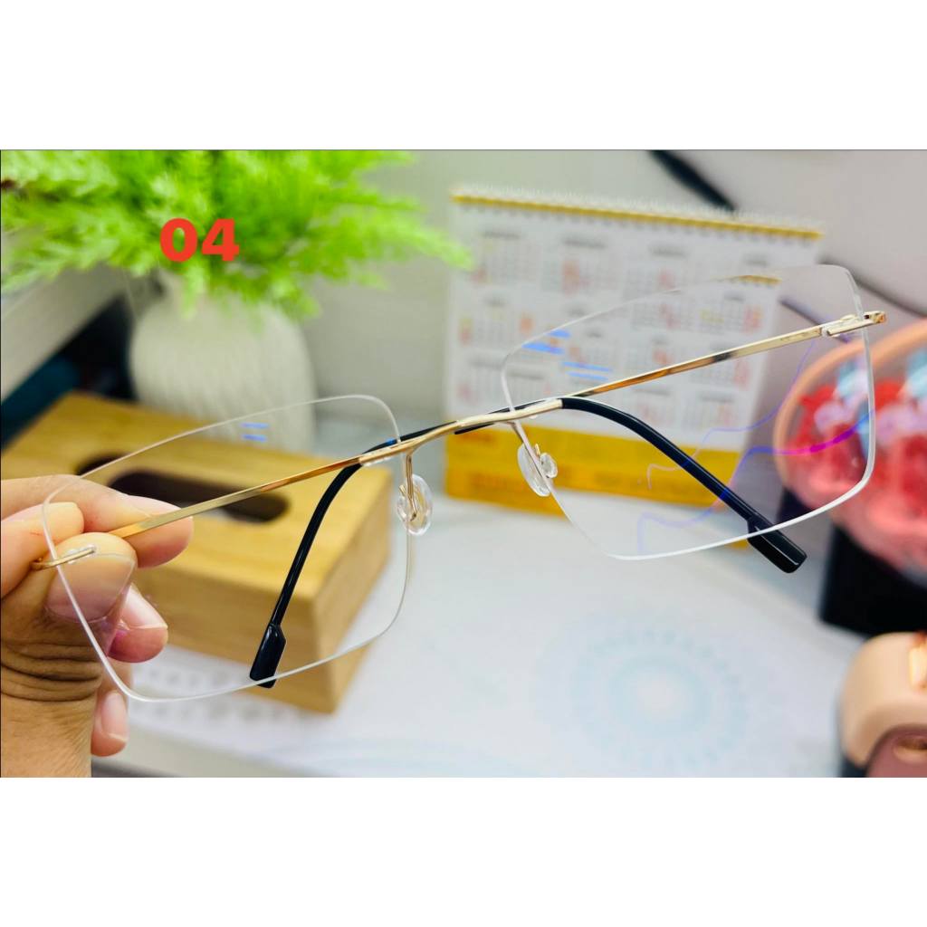 เลนส์สองชั้นแบบมีรอยต่อแว่นไร้ขอบตัดตามค่าสายตา กรณีสายตาไม่สั้นและไม่เอียง - รูปที่ 4