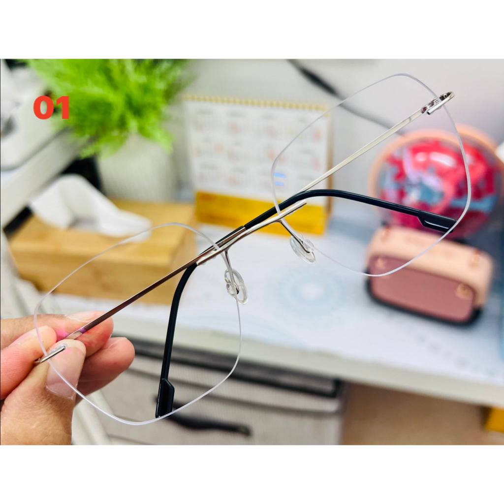 เลนส์สองชั้นแบบมีรอยต่อแว่นไร้ขอบตัดตามค่าสายตา กรณีสายตาไม่สั้นและไม่เอียง - รูปที่ 7