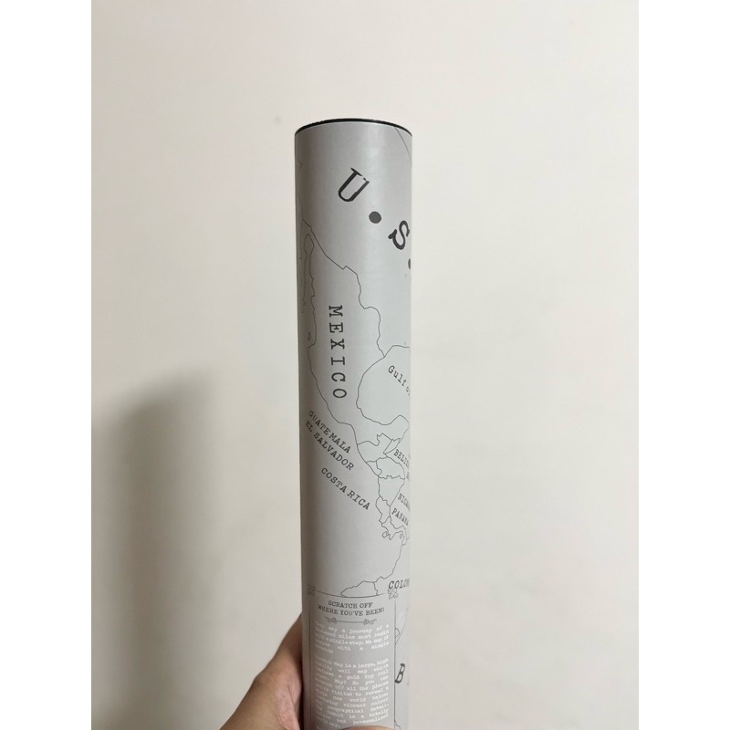 แผนที่โลกขูด Mini Scratch off Map the world Premium with Flags แถม! ปากกาขูด - รูปที่ 3