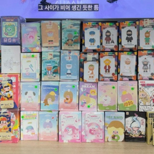อาร์ตทอย ราคาพิเศษ เลือกตัวได้ การ์ดกล่องครบ แกะตัวโชว์ งานหลายค่าย POPMART HEYONE FDU