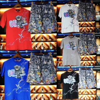 ชุดเซ็ท Option Set Bear Rainbow  2025 #newcollection เสื้อ+กางเกง ของแท้100%