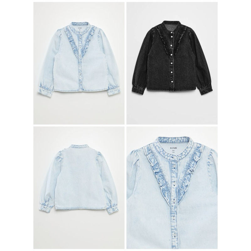 เสื้อยีนส์คอจีน - KIABI