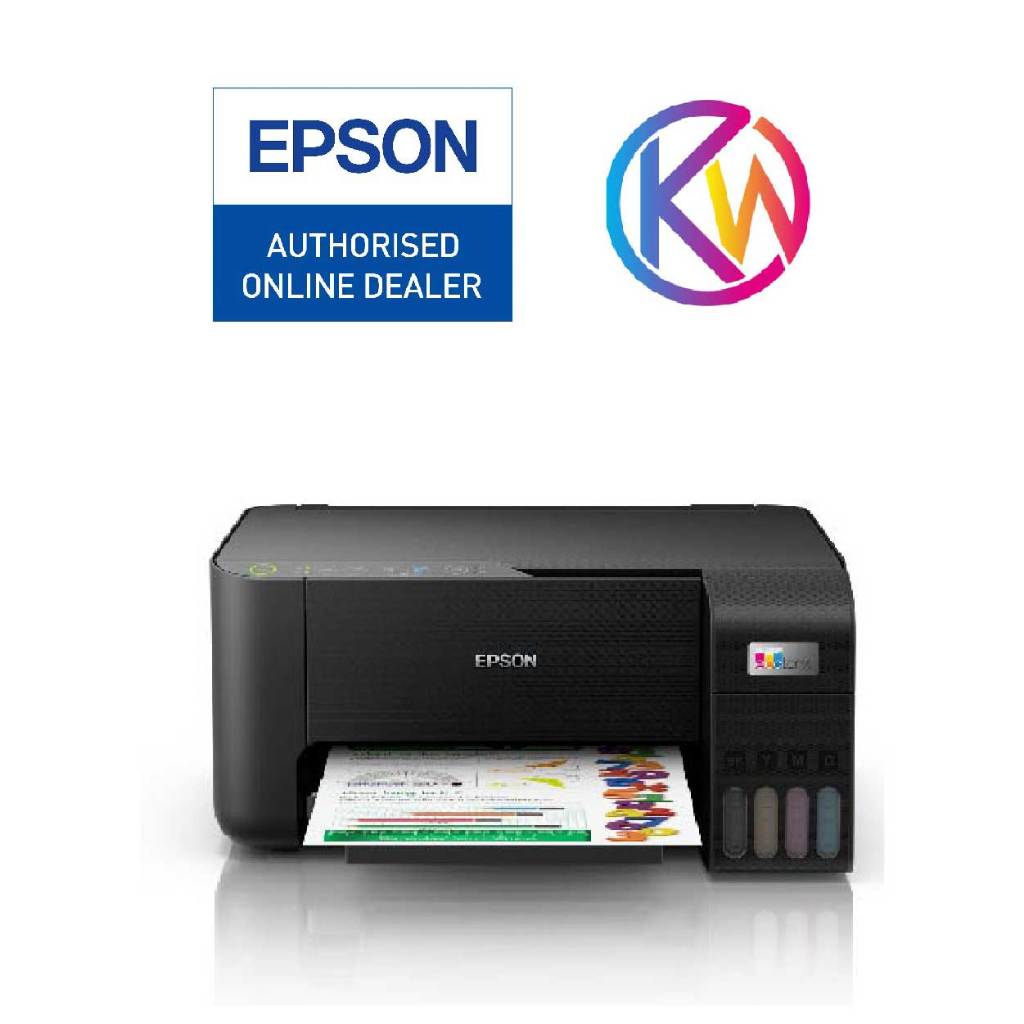 Epson EcoTank L3350 (Print Scan Copy WiFi) รับประกันศูนย์เอปสัน 5ปี มาทดแทน L3250