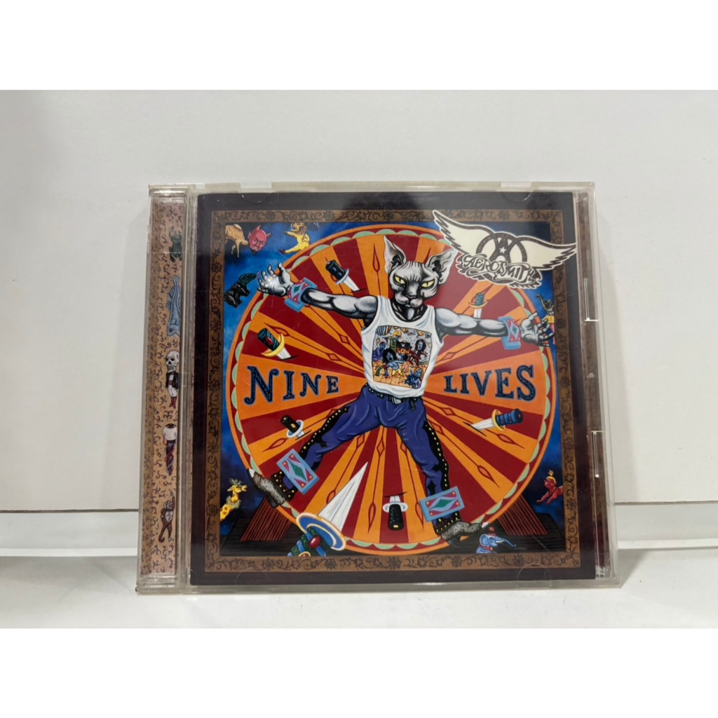 1 CD MUSIC  ซีดีเพลงสากล    AEROSMITH NINE LIVES     (B13D40)