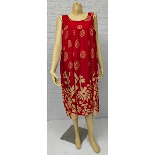 ชุดอยู่บ้านไม่มีแขน L อก 44-46 นิ้ว งานไทยผ้าเรยอน