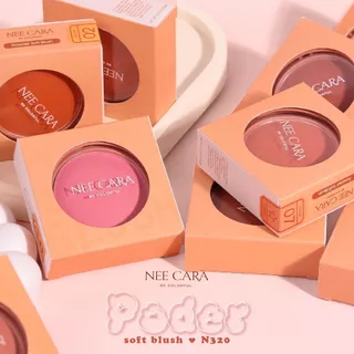 ถูก/แท้/มีไลฟ์ บลัชออน Nee Cara Powder Soft Blush นีคาร่า บลัชเนื้อนุ่ม ปัดแก้ม แก้มละมุน สีแน่น สีชัด ติดทน