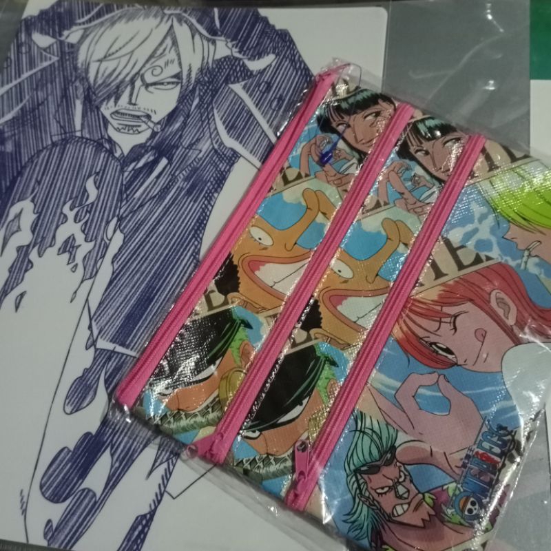 แฟ้ม วันพีช A4 มี 3 ลายให้เลือก อนิเมะ JAPAN ONEPIECE ANIME MANGA CARTOON แฟ้มเอกสาร การ์ตูน One Pie