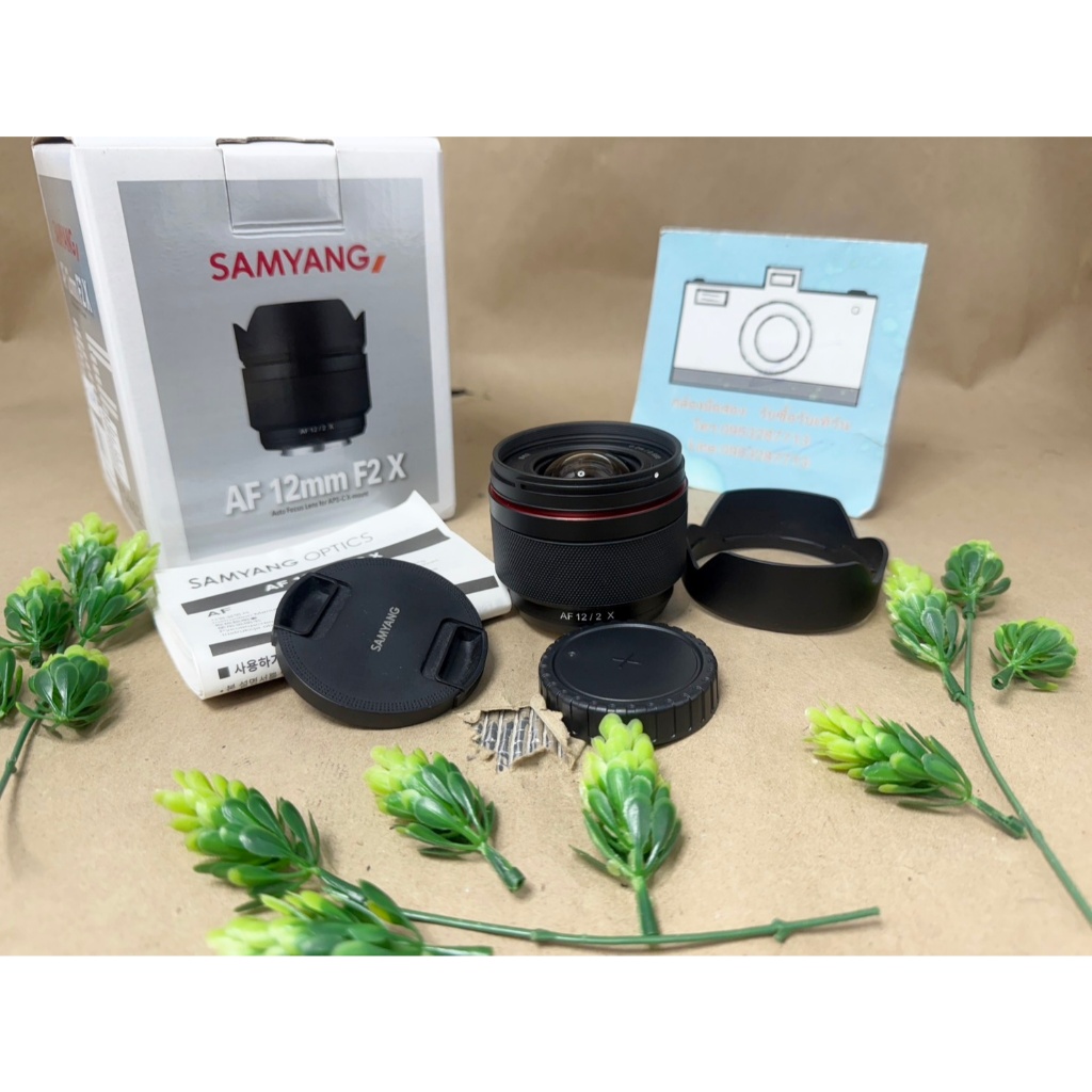 Samyang AF 12mm F2 X (Fuji) ไม่มีตำนิ ครบกล่อง