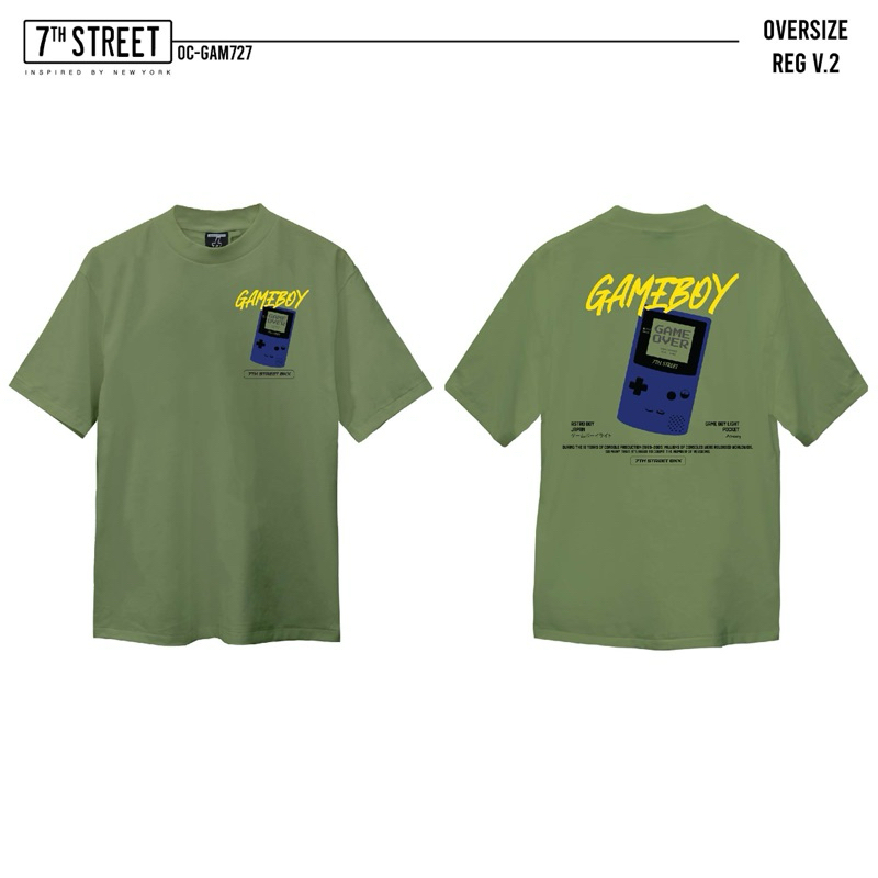 7th Steet (ของแท้) Oversize รุ่น OC-GAM727