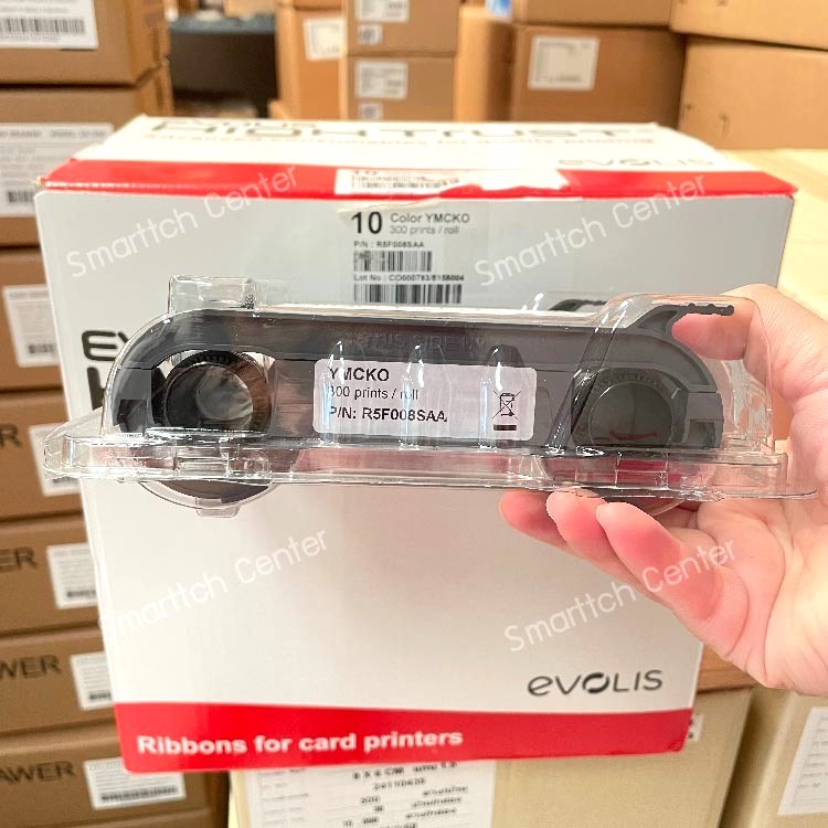 หมึกริบบอนสี Evolis Primacy 5 Panel Color Ribbon YMCKO รูปที่ 8