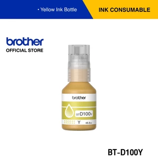 Brother BTD100Y หมึกพิมพ์เลเซอร์ สีเหลือง สำหรับปริ้นเตอร์อิงค์แท็งก์รุ่น DCP-T230,DCP-T430W,DCP-T700W,DCP-T830DW