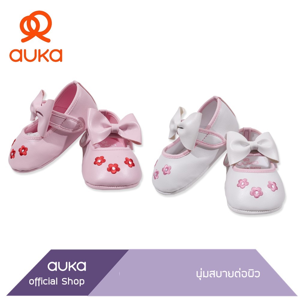 Auka  รองเท้าเด็กวัยหัดเดินผู้หญิง หนัง PU รุ่น 739024