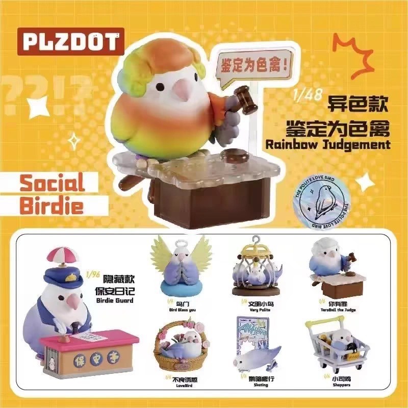 (ใช้Codeในlive ลด30%)พร้อมส่งจากไทย แบบสุ่ม Love Bird งานลิขสิทธิ์ของแท้