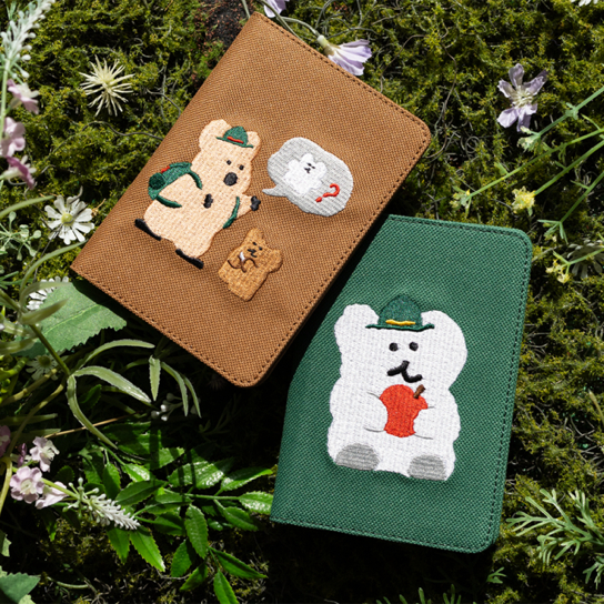 [พร้อมส่ง] dinotaeng ʕ·ᴥ·ʔ — Quokka & BOBO Passport Case เคสพาสปอร์ต