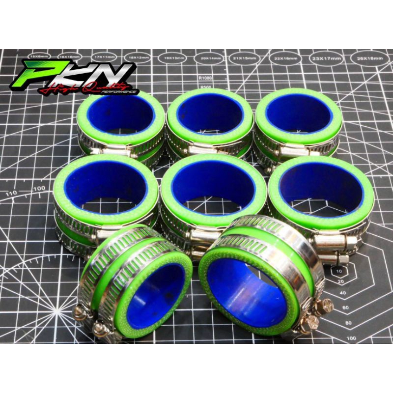 ยางรัด คอหลีด ใส่เรือน ลิ้นเร่ง CBR150-250 พร้อมเข็มขัดรัด สแตนเลส สินค้าคุณภาพดี