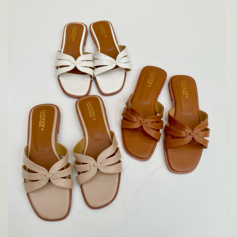✨firstshoes✨รองเท้าแตะสายสาน ดีเทลสวย สีขับผิว ระบายอากาศดี