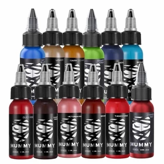 สีสัก สีมัมมี่ สีสักลาย Mummy tattoo ink สีสวยแจ่มติดชัด