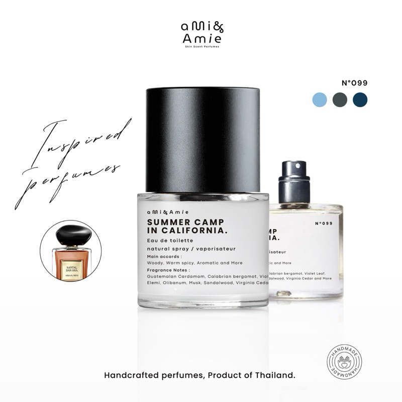 N°099 SUMMER CAMP IN CALIFORNIA. (น้ำหอม/Eau de toilette)