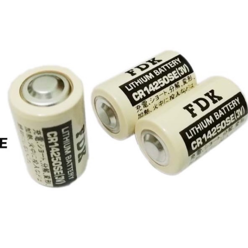 CR14250 FDK CR14250SE(3V)  LITHIUM BATTERY CR14250SE(3V)   แบตเตอรี่ List เที่ยม แบตเตอรี่  ถ่าน