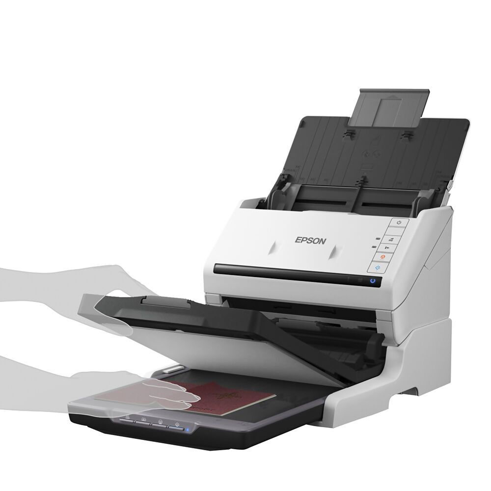 Epson Scanner สแกนเนอร์ WorkForce DS-530II A4 Duplex Sheet-fed Document Scanner