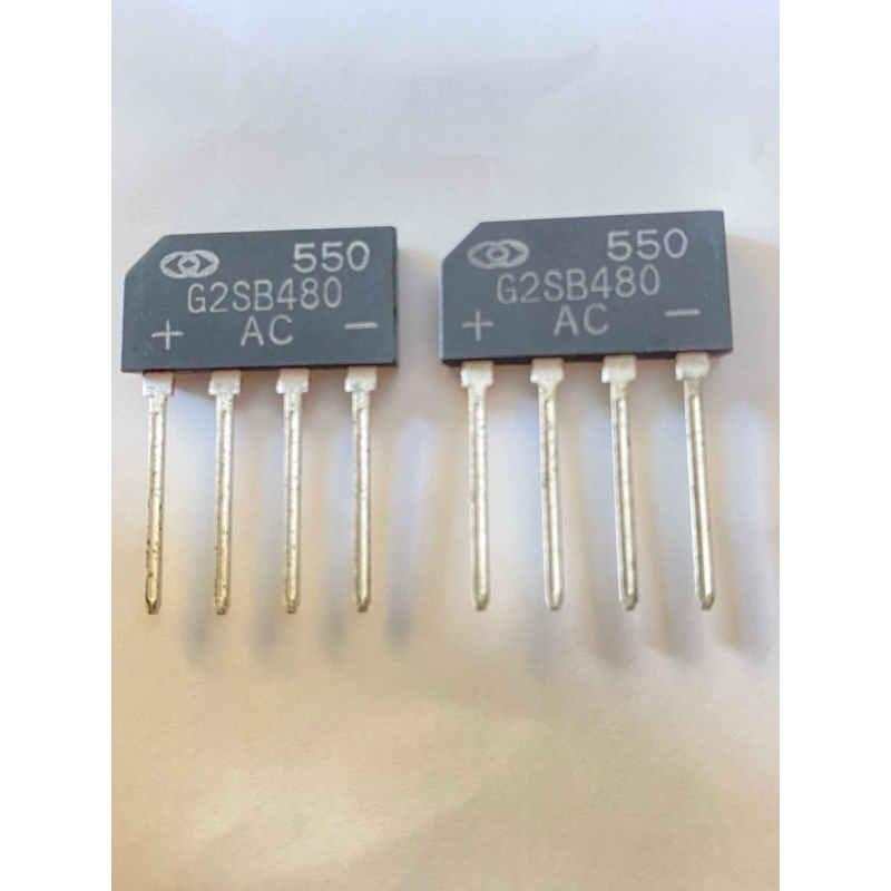 G2SB480 บริด (แพ็ค1ชิ้น)ไดโอต 4 A 800V ยี่ห้อGULF SEMI/USAแท้-ใหม่ต้นฉบับคุณภาพเต็ม100% ล้างสต๊อก บร