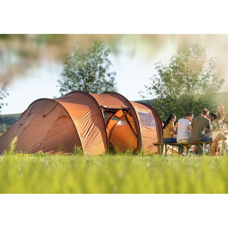 เต็นท์ครอบครัว Nordisk Reisa 6 PU Tent Cashew Brown(นำเข้าจากญี่ปุ่น)