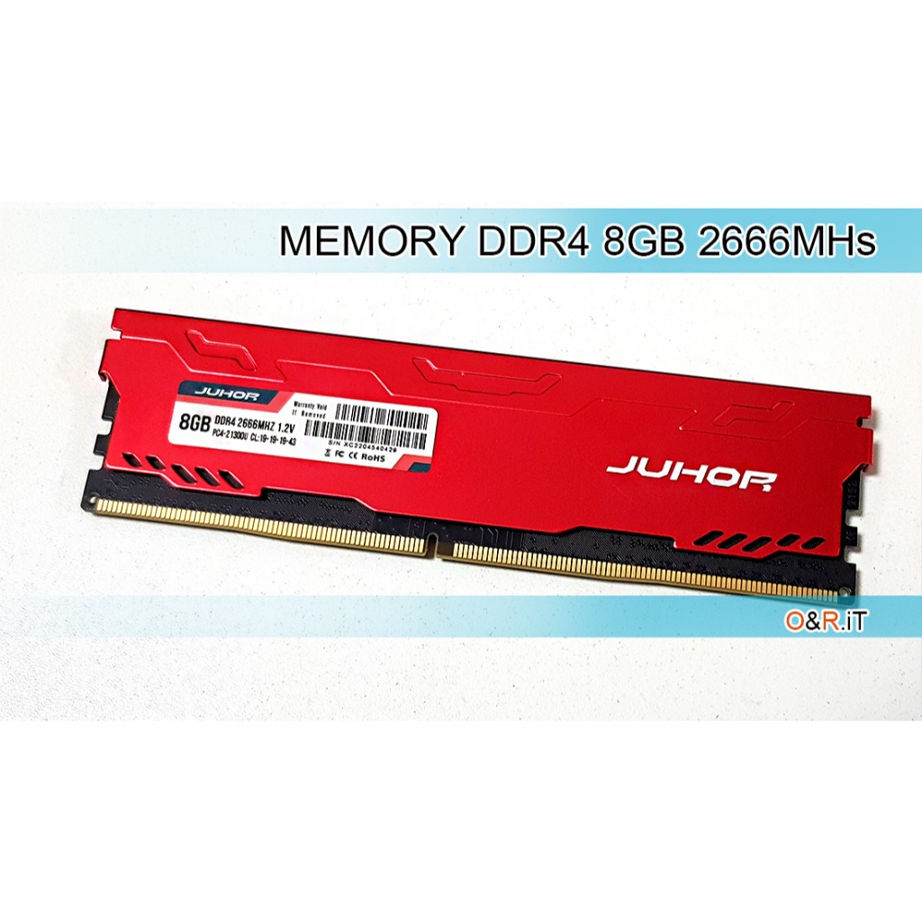 RAM 8GB DDR4 2666MHz ใช้ดีมากๆ Mainboard ของ Intel และ AMD แม้แตบอร์ดระดับ Server Supermicro-X299 ก็