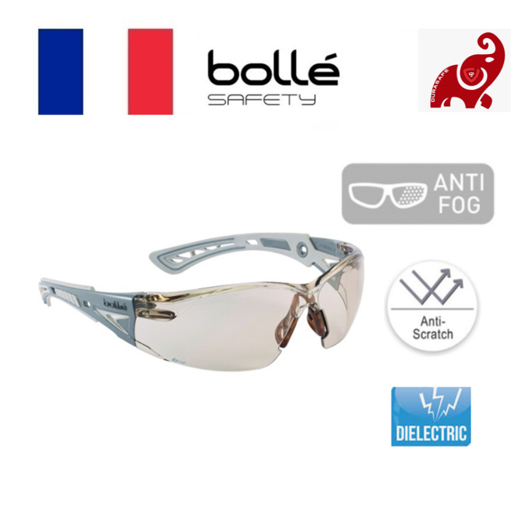 BOLLE RUSHPCSP Rush Platinum CSP Platinum Safety Glasses