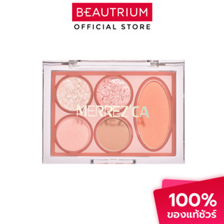 MERREZCA Eye & Cheek Color Palette อายแชโดว์ 3.6 g