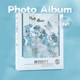 doti อัลบั้มเก็บรูปภาพ 6นิ้ว พร้อมซองแบบแข็ง เก็บได้ 200 รูป มีหลายลายให้เลือก