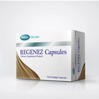 (30 แคปซูล) บำรุงผม Mega We Care Regenez ชนิดกิน เมก้าวีแคร์ รีจีเนซ